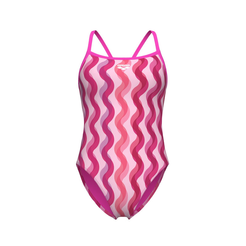 Arena W Ripple Print Swimsuit CB
